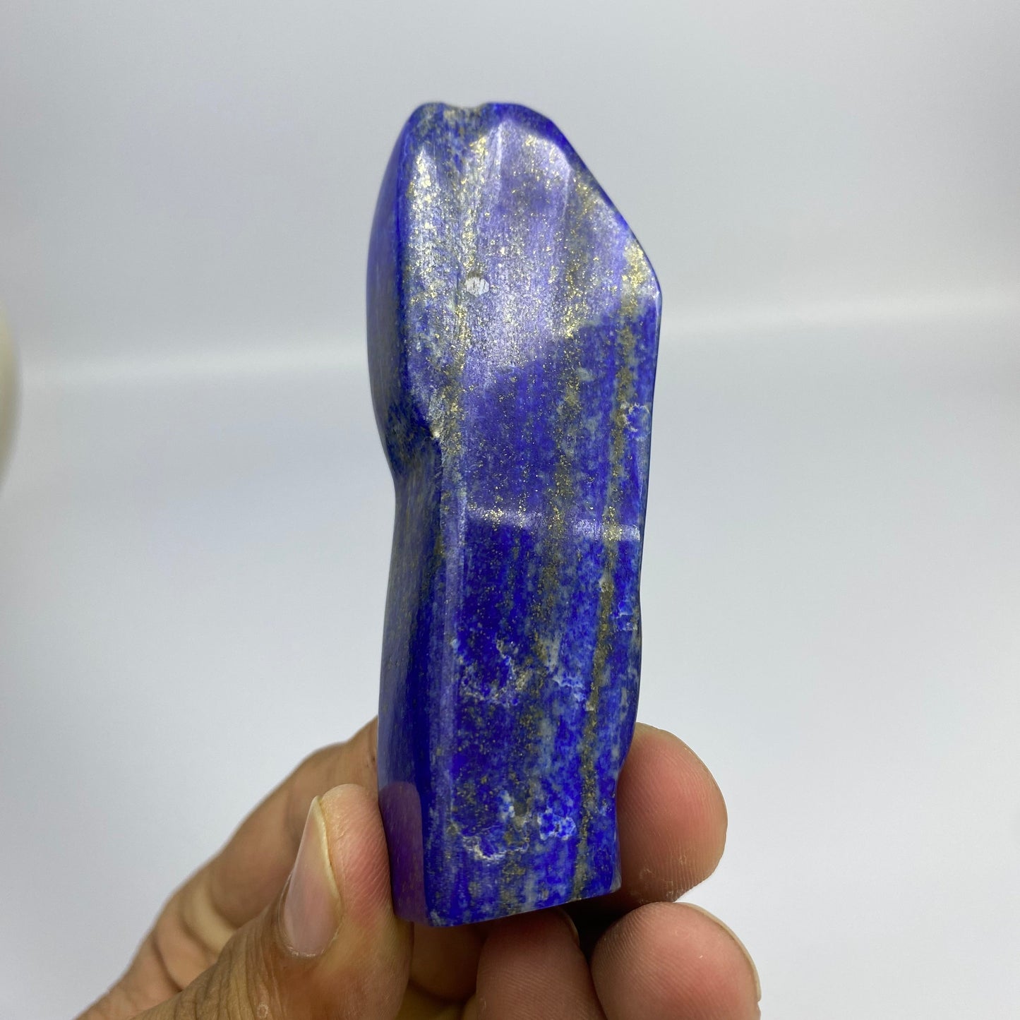 Lapis Lazuli, Lazurite, Afghanistan Minerals, Polished Gemstone, Royal Blue Lapis, Pyrite Inclusions, Freeform Lapis, Display Specimen