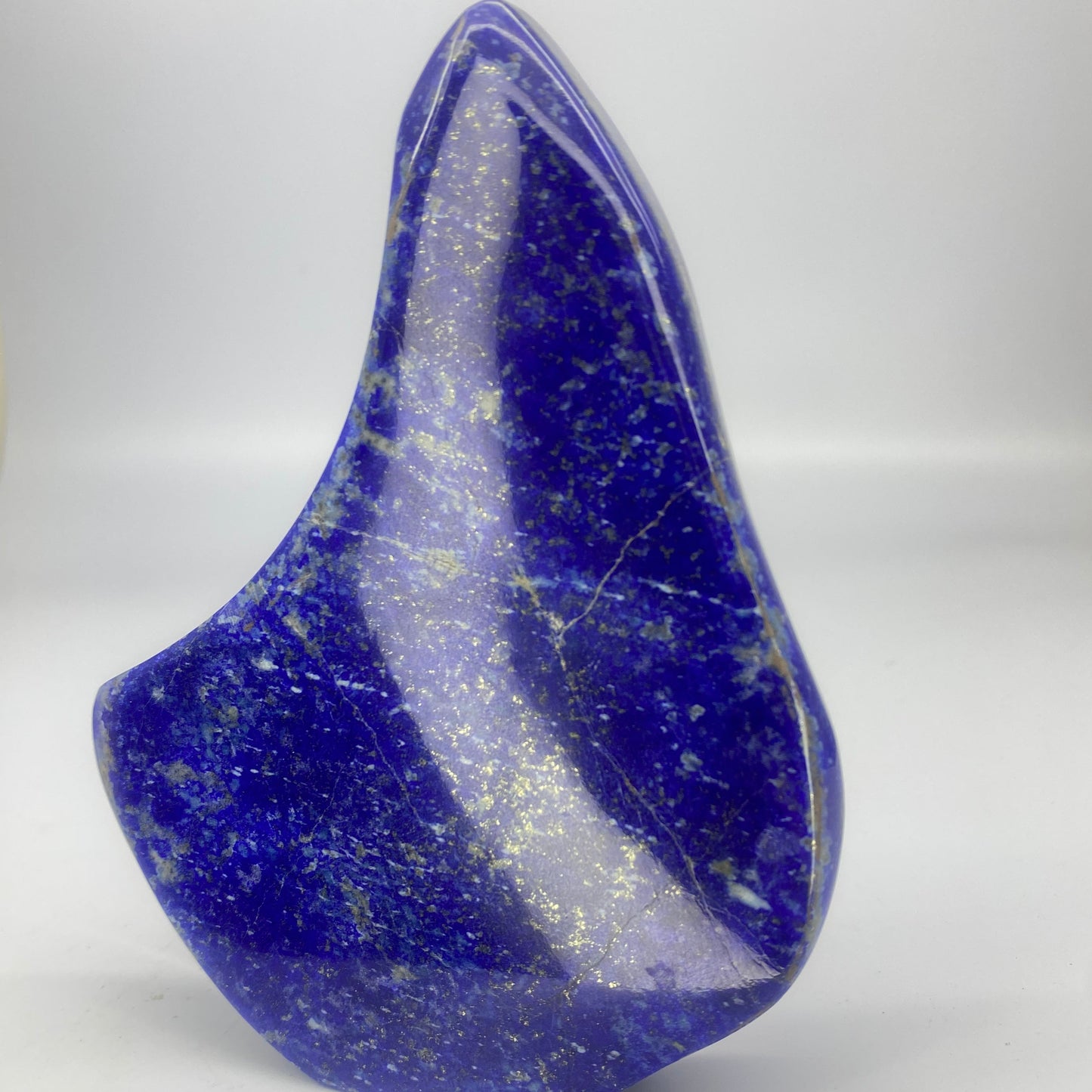 Lapis Lazuli, Lazurite, Afghanistan Minerals, Polished Gemstone, Royal Blue Lapis, Pyrite Inclusions, Lapis Block, Display Specimen