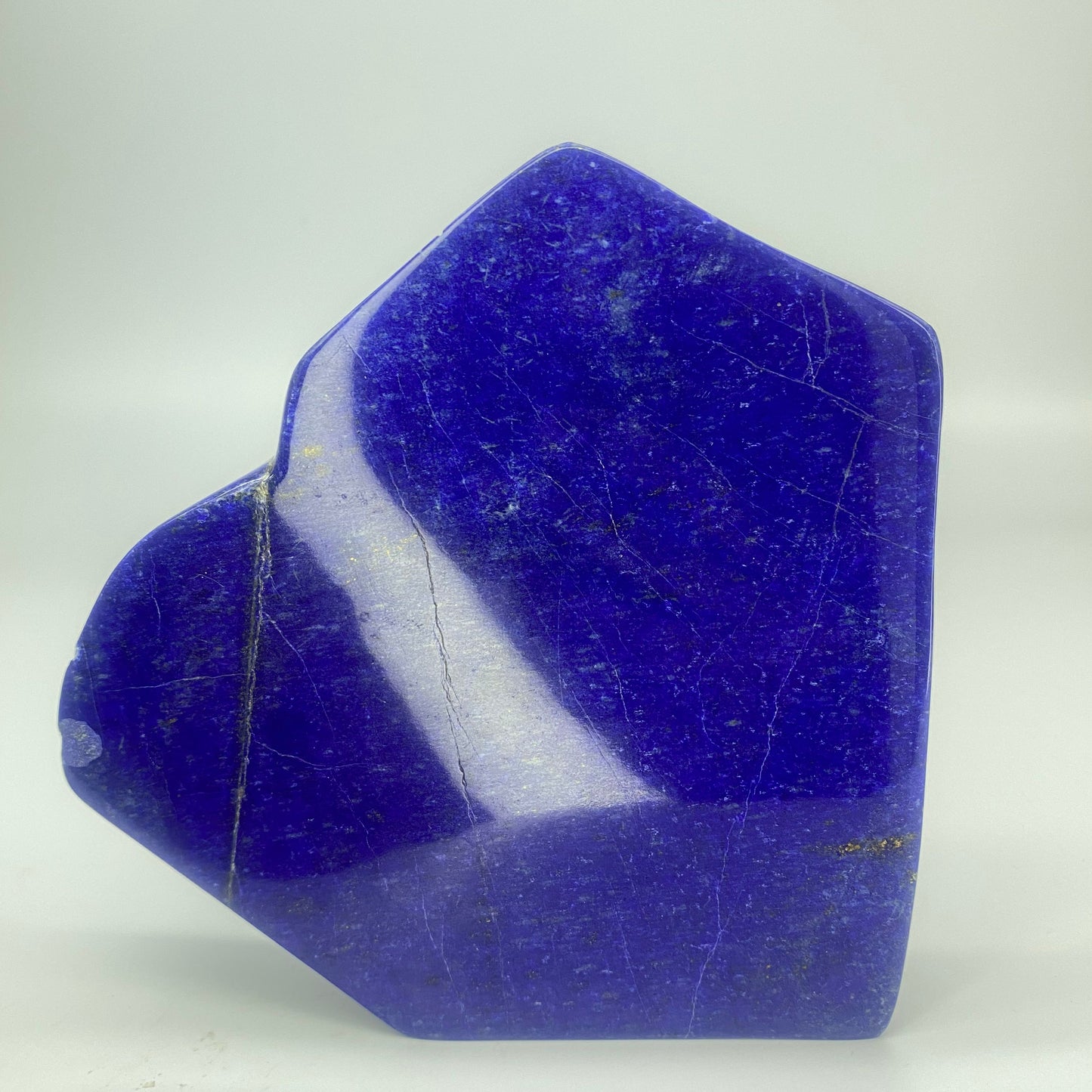 Lapis Lazuli, Lazurite, Afghanistan Minerals, Polished Gemstone, Royal Blue Lapis, Pyrite Inclusions, Lapis Block, Display Specimen