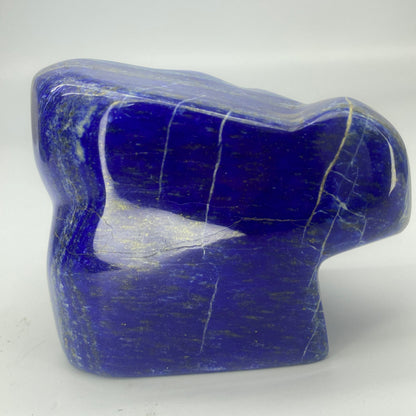 Lapis Lazuli, Lazurite, Afghanistan Minerals, Polished Gemstone, Royal Blue Lapis, Pyrite Inclusions, Freeform Lapis, Display Specimen