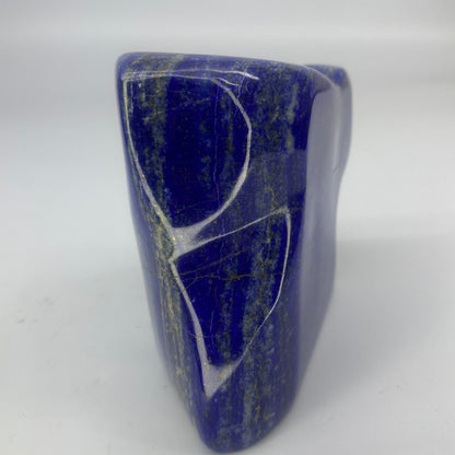 Lapis Lazuli, Lazurite, Afghanistan Minerals, Polished Gemstone, Royal Blue Lapis, Pyrite Inclusions, Freeform Lapis, Display Specimen