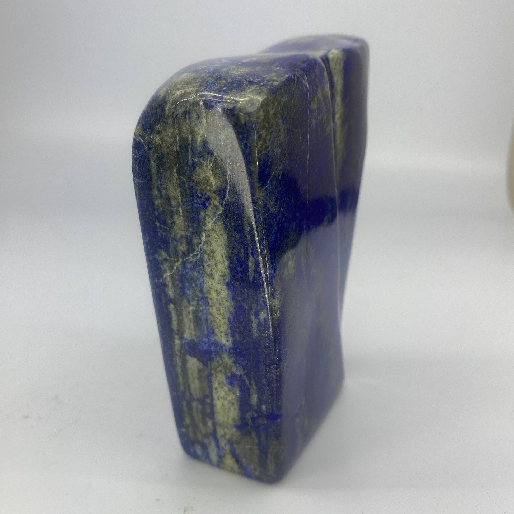 Lapis Lazuli, Lazurite, Afghanistan Minerals, Polished Gemstone, Royal Blue Lapis, Pyrite Inclusions, Lapis Block, Display Specimen