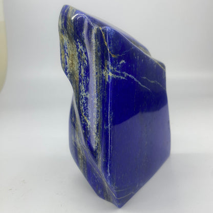 Lapis Lazuli, Lazurite, Afghanistan Minerals, Polished Gemstone, Royal Blue Lapis, Pyrite Inclusions, Lapis Block, Display Specimen