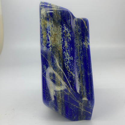 Lapis Lazuli, Lazurite, Afghanistan Minerals, Polished Gemstone, Royal Blue Lapis, Pyrite Inclusions, Lapis Block, Display Specimen