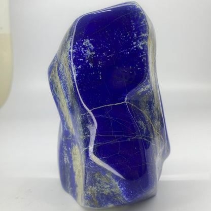 Lapis Lazuli, Lazurite, Afghanistan Minerals, Polished Gemstone, Royal Blue Lapis, Pyrite Inclusions, Lapis Block, Display Specimen