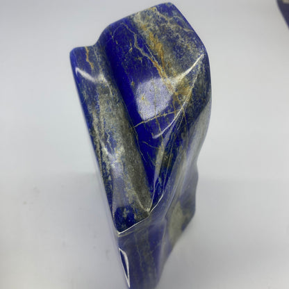 Lapis Lazuli, Lazurite, Afghanistan Minerals, Polished Gemstone, Royal Blue Lapis, Pyrite Inclusions, Lapis Block, Display Specimen