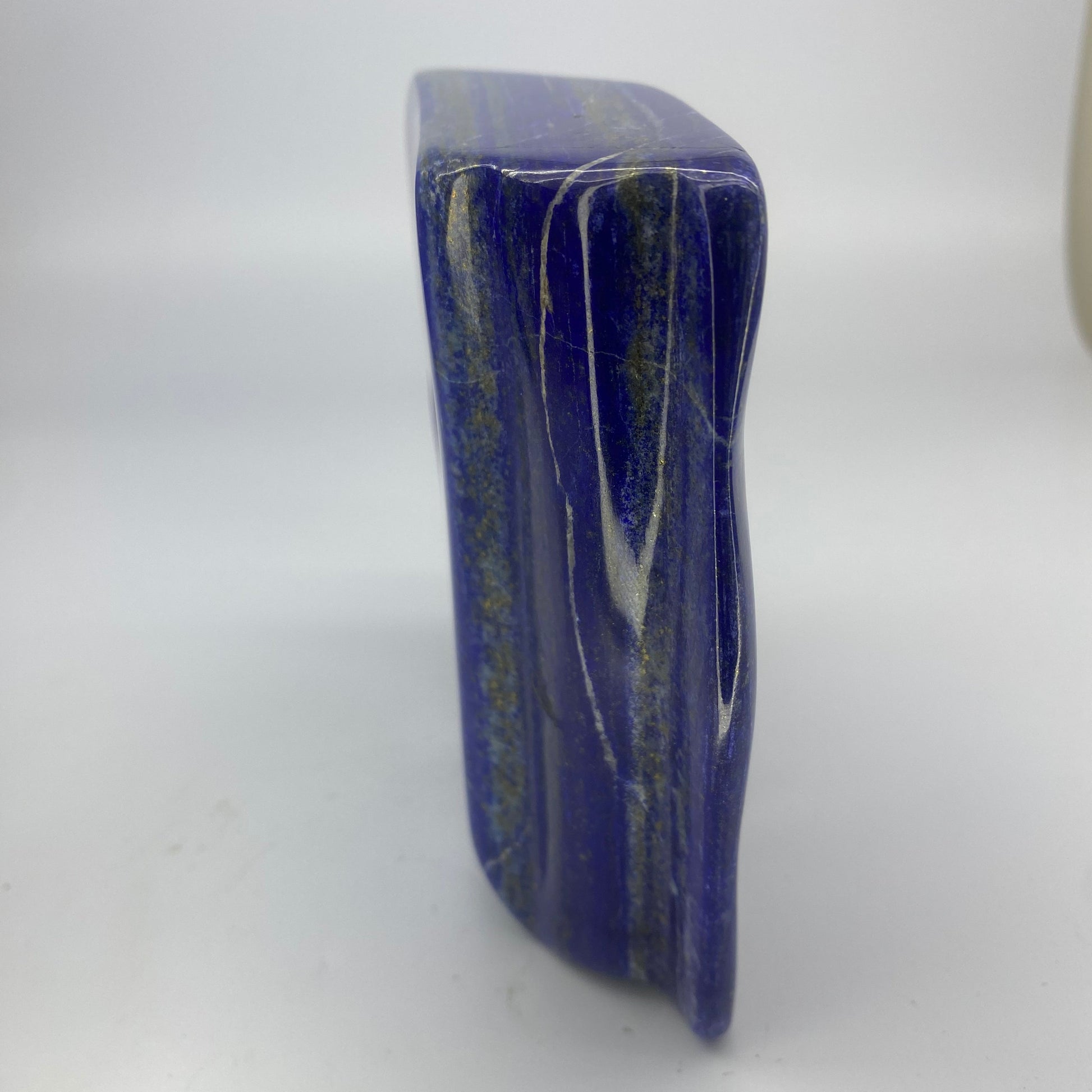 Lapis Lazuli, Lazurite, Afghanistan Minerals, Polished Gemstone, Royal Blue Lapis, Pyrite Inclusions, Lapis Block, Display Specimen