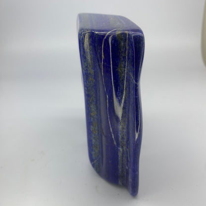 Lapis Lazuli, Lazurite, Afghanistan Minerals, Polished Gemstone, Royal Blue Lapis, Pyrite Inclusions, Lapis Block, Display Specimen