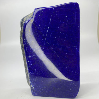 Lapis Lazuli, Lazurite, Afghanistan Minerals, Polished Gemstone, Royal Blue Lapis, Pyrite Inclusions, Lapis Block, Display Specimen