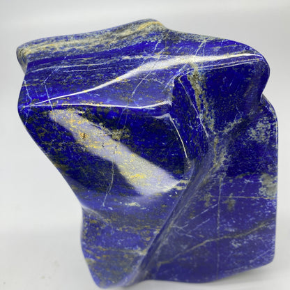 Lapis Lazuli, Lazurite, Afghanistan Minerals, Polished Gemstone, Royal Blue Lapis, Pyrite Inclusions, Lapis Block, Display Specimen