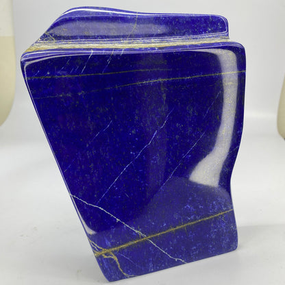 Lapis Lazuli, Lazurite, Afghanistan Minerals, Polished Gemstone, Royal Blue Lapis, Pyrite Inclusions, Lapis Block, Display Specimen