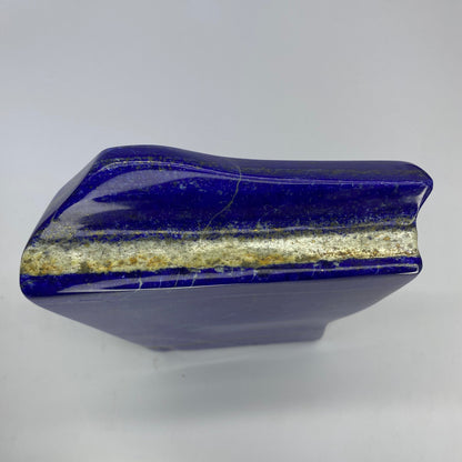 Lapis Lazuli, Lazurite, Afghanistan Minerals, Polished Gemstone, Royal Blue Lapis, Pyrite Inclusions, Lapis Block, Display Specimen