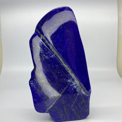 Lapis Lazuli, Lazurite, Afghanistan Minerals, Polished Gemstone, Royal Blue Lapis, Pyrite Inclusions, Lapis Block, Display Specimen