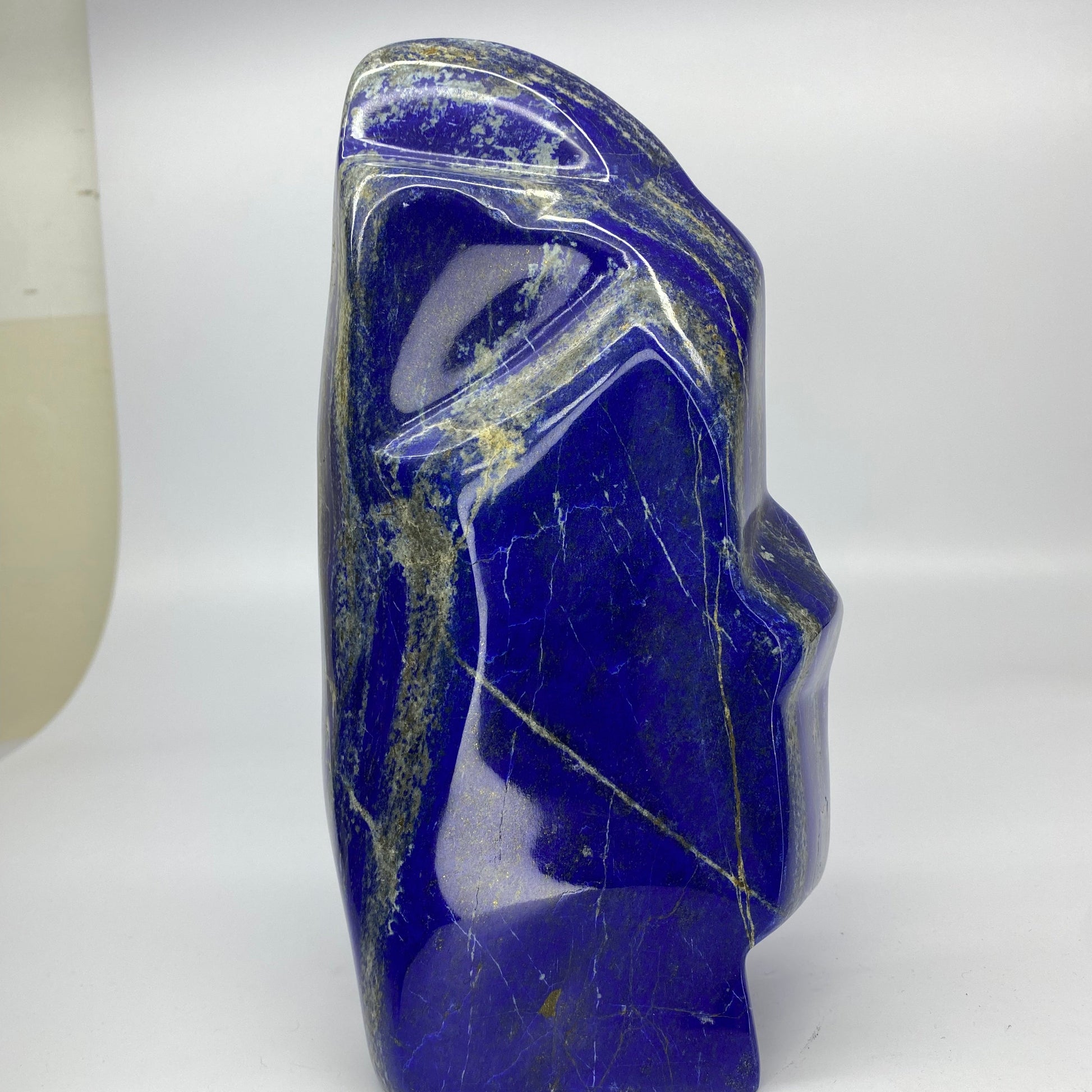 Lapis Lazuli, Lazurite, Afghanistan Minerals, Polished Gemstone, Royal Blue Lapis, Pyrite Inclusions, Lapis Block, Display Specimen