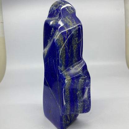 Lapis Lazuli, Lazurite, Afghanistan Minerals, Polished Gemstone, Royal Blue Lapis, Pyrite Inclusions, Lapis Block, Display Specimen