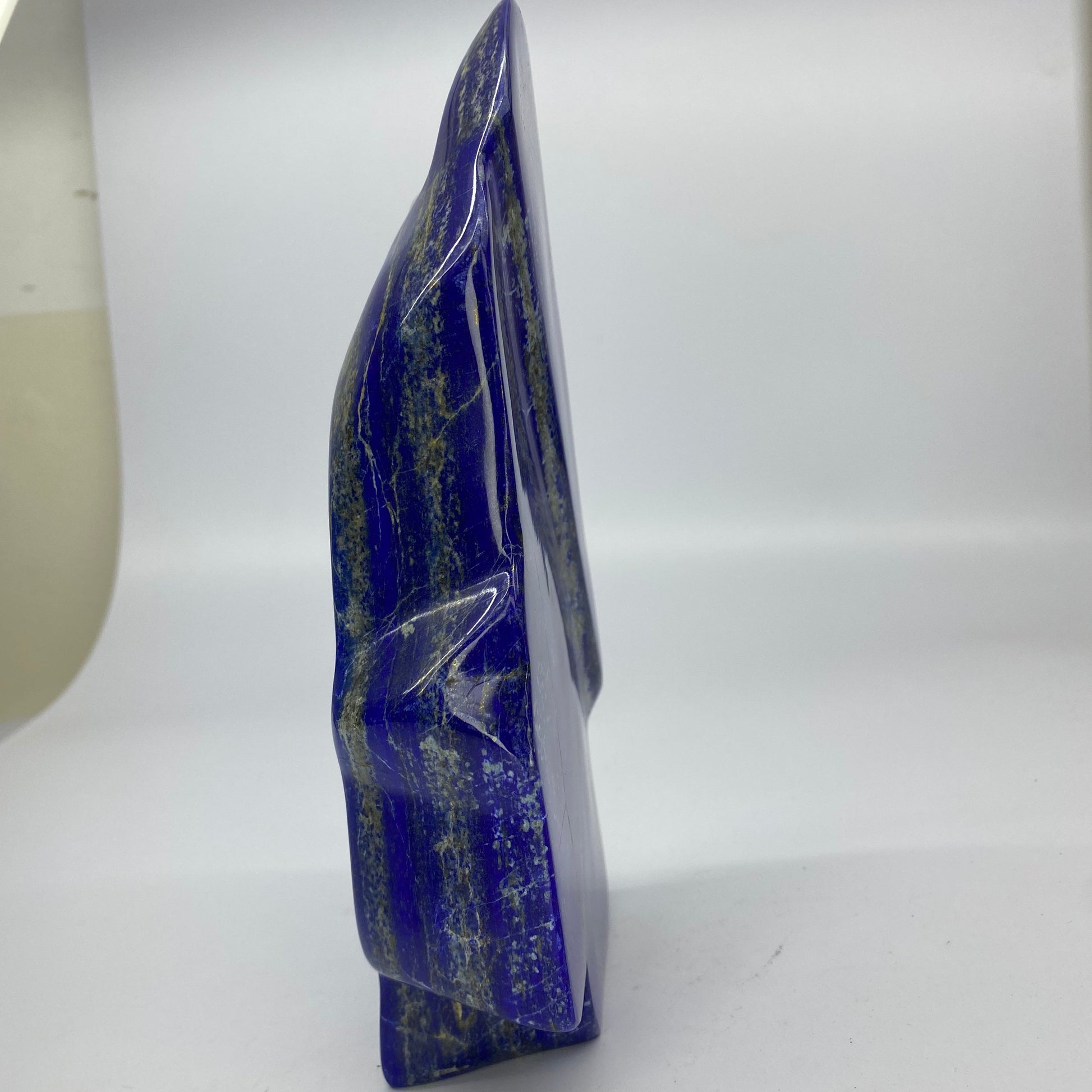 Lapis Lazuli, Lazurite, Afghanistan Minerals, Polished Gemstone, Royal Blue Lapis, Pyrite Inclusions, Lapis Block, Display Specimen