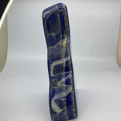 2.65kg Royal Blue Polished Lapis Lazuli Block Centerpiece – Badakhshan, Afghanistan