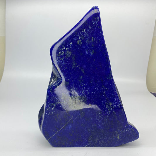 Lapis Lazuli, Lazurite, Afghanistan Minerals, Polished Gemstone, Royal Blue Lapis, Pyrite Inclusions, Lapis Block, Display Specimen
