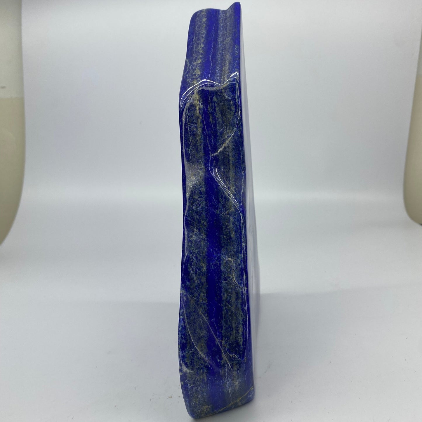 Lapis Lazuli, Lazurite, Afghanistan Minerals, Polished Gemstone, Royal Blue Lapis, Pyrite Inclusions, Lapis Block, Display Specimen