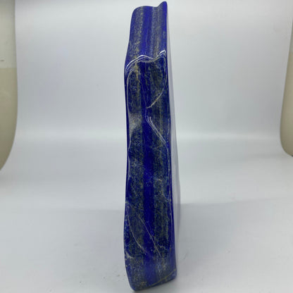 Lapis Lazuli, Lazurite, Afghanistan Minerals, Polished Gemstone, Royal Blue Lapis, Pyrite Inclusions, Lapis Block, Display Specimen