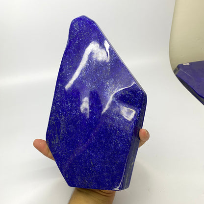 Lapis Lazuli, Lazurite, Afghanistan Minerals, Polished Gemstone, Royal Blue Lapis, Pyrite Inclusions, Lapis Block, Display Specimen
