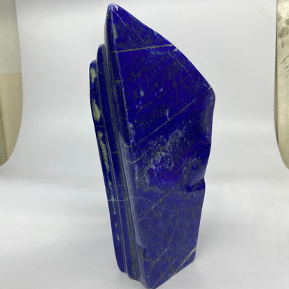 Lapis Lazuli, Lazurite, Afghanistan Minerals, Polished Gemstone, Royal Blue Lapis, Pyrite Inclusions, Lapis Block, Display Specimen