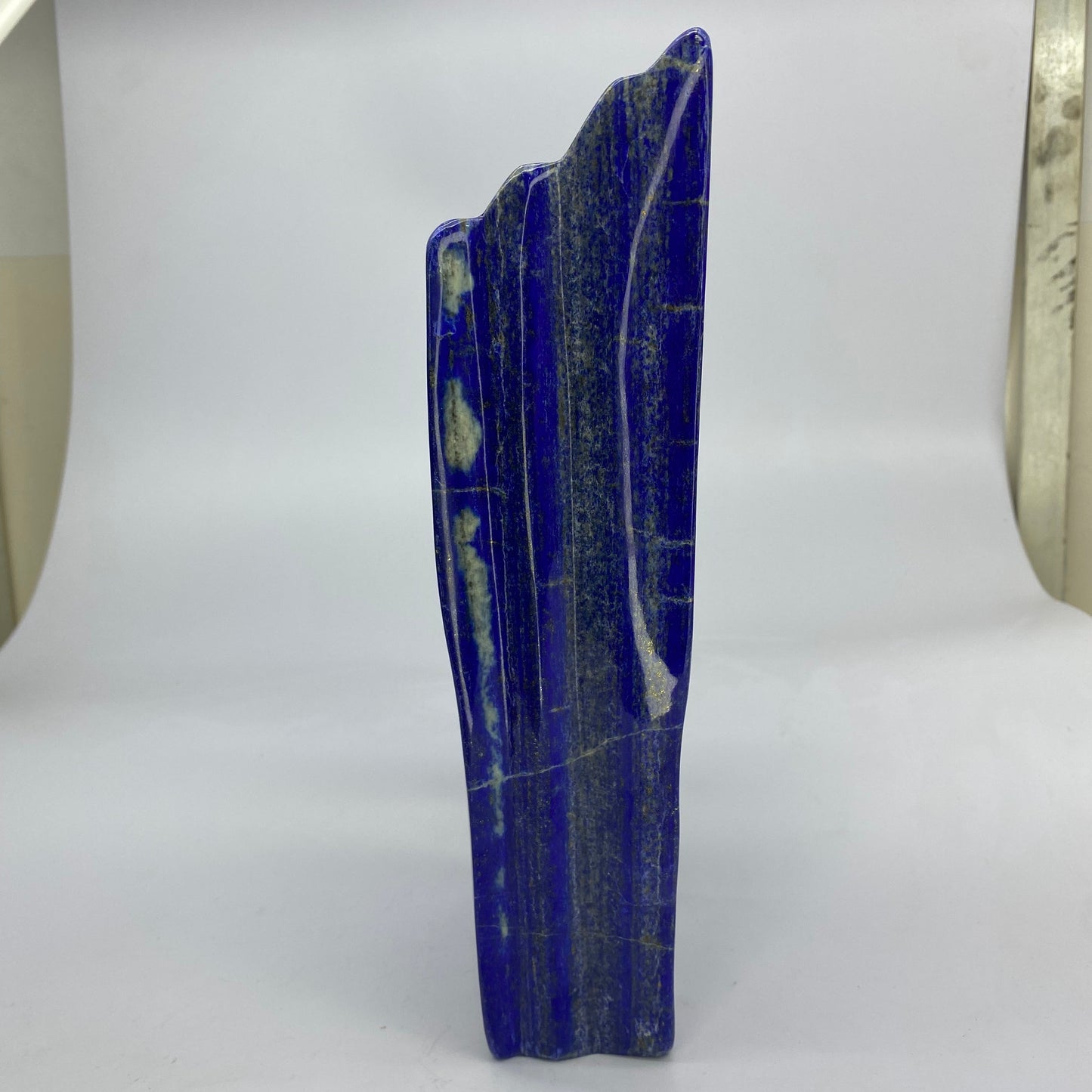 Lapis Lazuli, Lazurite, Afghanistan Minerals, Polished Gemstone, Royal Blue Lapis, Pyrite Inclusions, Lapis Block, Display Specimen