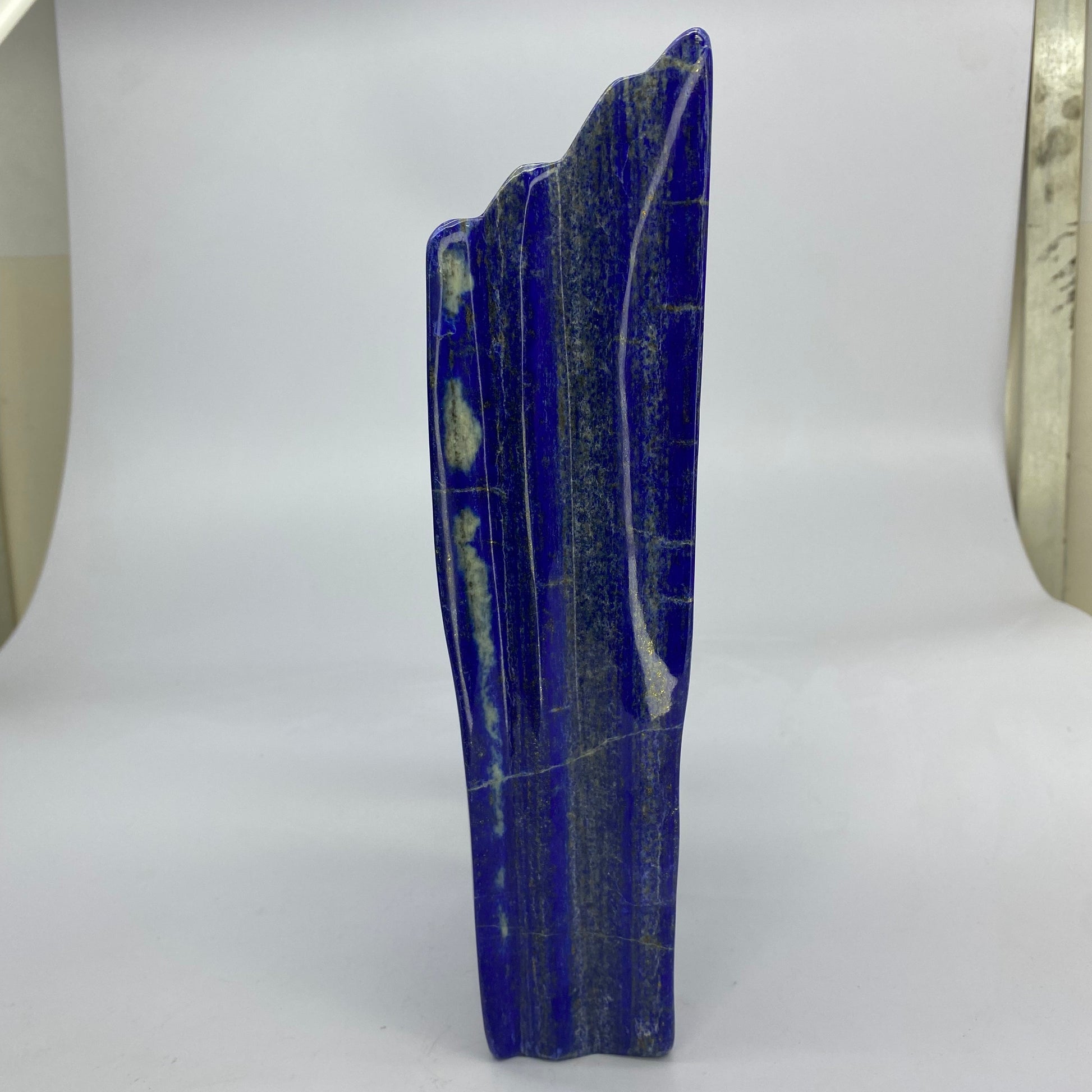 Lapis Lazuli, Lazurite, Afghanistan Minerals, Polished Gemstone, Royal Blue Lapis, Pyrite Inclusions, Lapis Block, Display Specimen