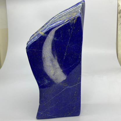 Lapis Lazuli, Lazurite, Afghanistan Minerals, Polished Gemstone, Royal Blue Lapis, Pyrite Inclusions, Lapis Block, Display Specimen