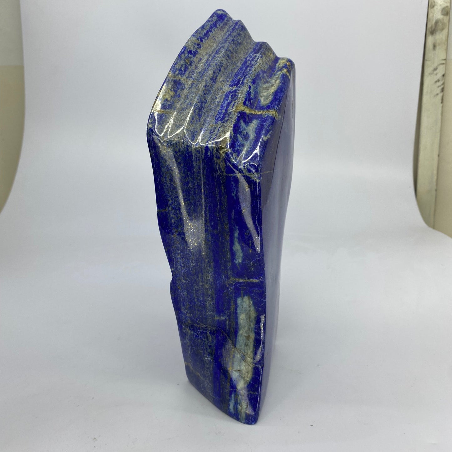 Lapis Lazuli, Lazurite, Afghanistan Minerals, Polished Gemstone, Royal Blue Lapis, Pyrite Inclusions, Lapis Block, Display Specimen