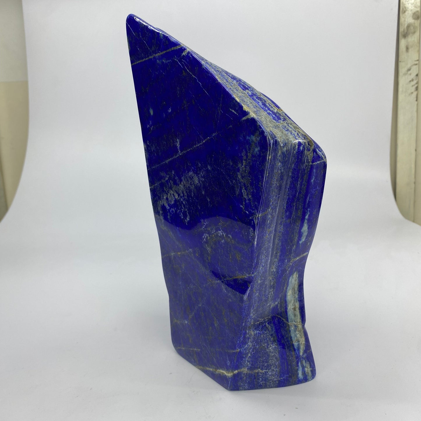 Lapis Lazuli, Lazurite, Afghanistan Minerals, Polished Gemstone, Royal Blue Lapis, Pyrite Inclusions, Lapis Block, Display Specimen