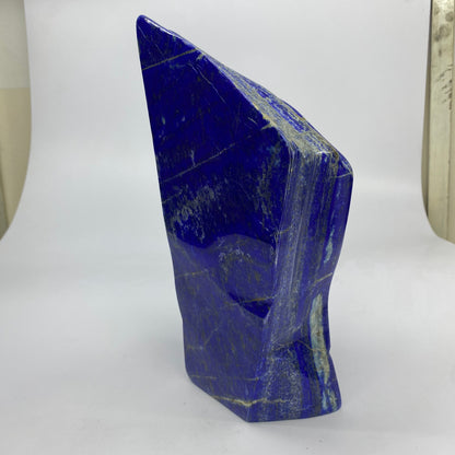 Lapis Lazuli, Lazurite, Afghanistan Minerals, Polished Gemstone, Royal Blue Lapis, Pyrite Inclusions, Lapis Block, Display Specimen