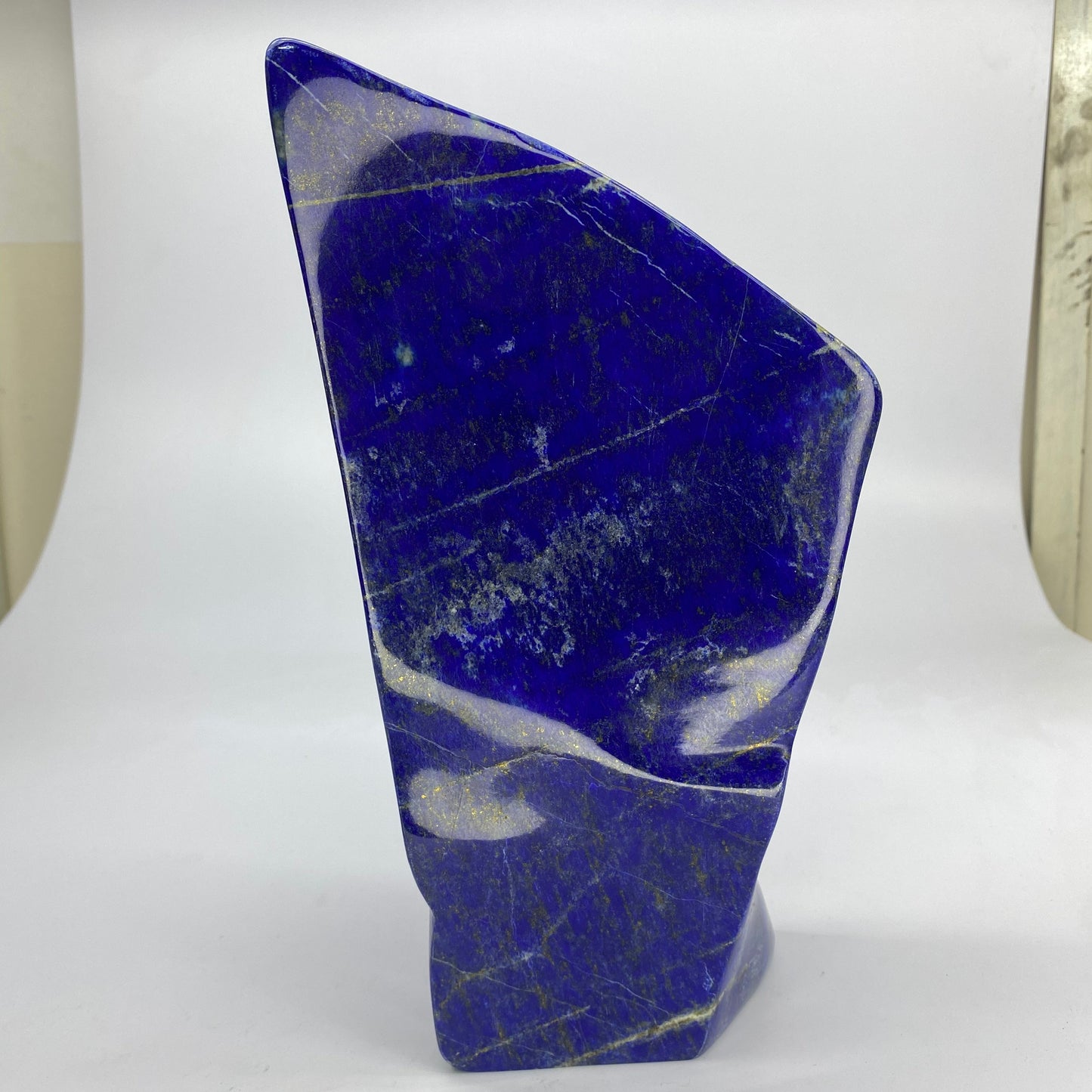 Lapis Lazuli, Lazurite, Afghanistan Minerals, Polished Gemstone, Royal Blue Lapis, Pyrite Inclusions, Lapis Block, Display Specimen
