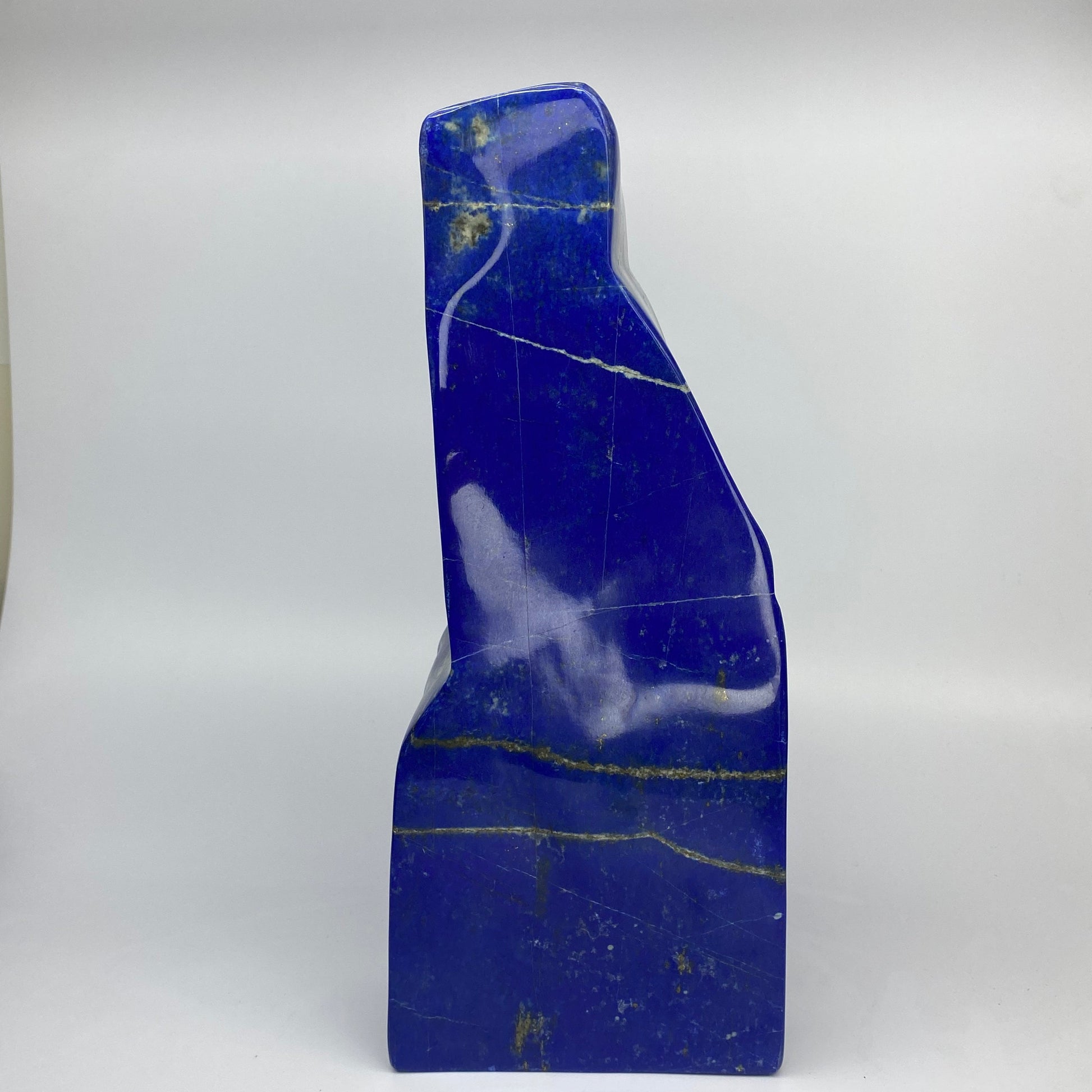 Lapis Lazuli, Lazurite, Afghanistan Minerals, Polished Gemstone, Royal Blue Lapis, Pyrite Inclusions, Lapis Block, Display Specimen
