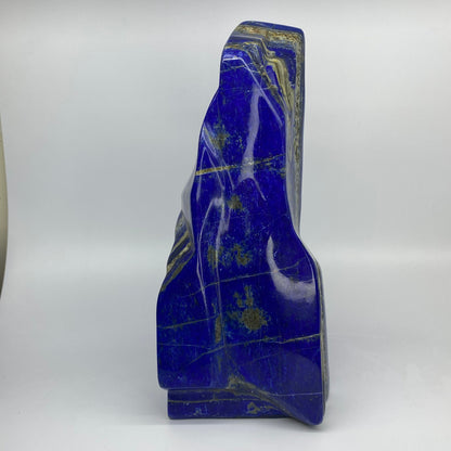Lapis Lazuli, Lazurite, Afghanistan Minerals, Polished Gemstone, Royal Blue Lapis, Pyrite Inclusions, Lapis Block, Display Specimen
