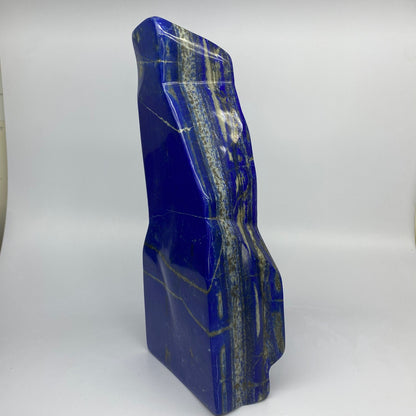 Lapis Lazuli, Lazurite, Afghanistan Minerals, Polished Gemstone, Royal Blue Lapis, Pyrite Inclusions, Lapis Block, Display Specimen