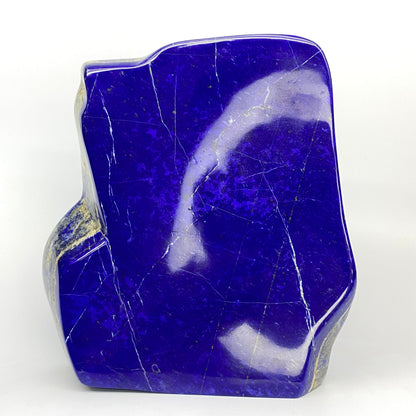 Lapis Lazuli, Lazurite, Afghanistan Minerals, Polished Gemstone, Royal Blue Lapis, Pyrite Inclusions, Lapis Block, Display Specimen