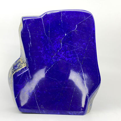 Lapis Lazuli, Lazurite, Afghanistan Minerals, Polished Gemstone, Royal Blue Lapis, Pyrite Inclusions, Lapis Block, Display Specimen