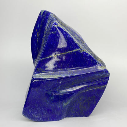 Lapis Lazuli, Lazurite, Afghanistan Minerals, Polished Gemstone, Royal Blue Lapis, Pyrite Inclusions, Lapis Block, Display Specimen