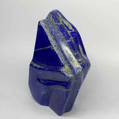 Lapis Lazuli, Lazurite, Afghanistan Minerals, Polished Gemstone, Royal Blue Lapis, Pyrite Inclusions, Lapis Block, Display Specimen