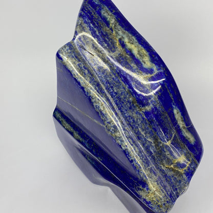 Lapis Lazuli, Lazurite, Afghanistan Minerals, Polished Gemstone, Royal Blue Lapis, Pyrite Inclusions, Lapis Block, Display Specimen