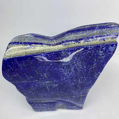Lapis Lazuli, Lazurite, Afghanistan Minerals, Polished Gemstone, Royal Blue Lapis, Pyrite Inclusions, Lapis Block, Display Specimen