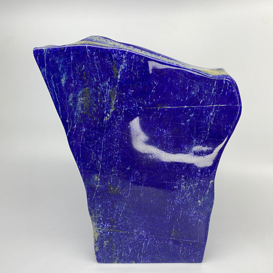 Lapis Lazuli, Lazurite, Afghanistan Minerals, Polished Gemstone, Royal Blue Lapis, Pyrite Inclusions, Lapis Block, Display Specimen