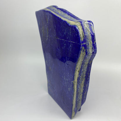 Lapis Lazuli, Lazurite, Afghanistan Minerals, Polished Gemstone, Royal Blue Lapis, Pyrite Inclusions, Lapis Block, Display Specimen
