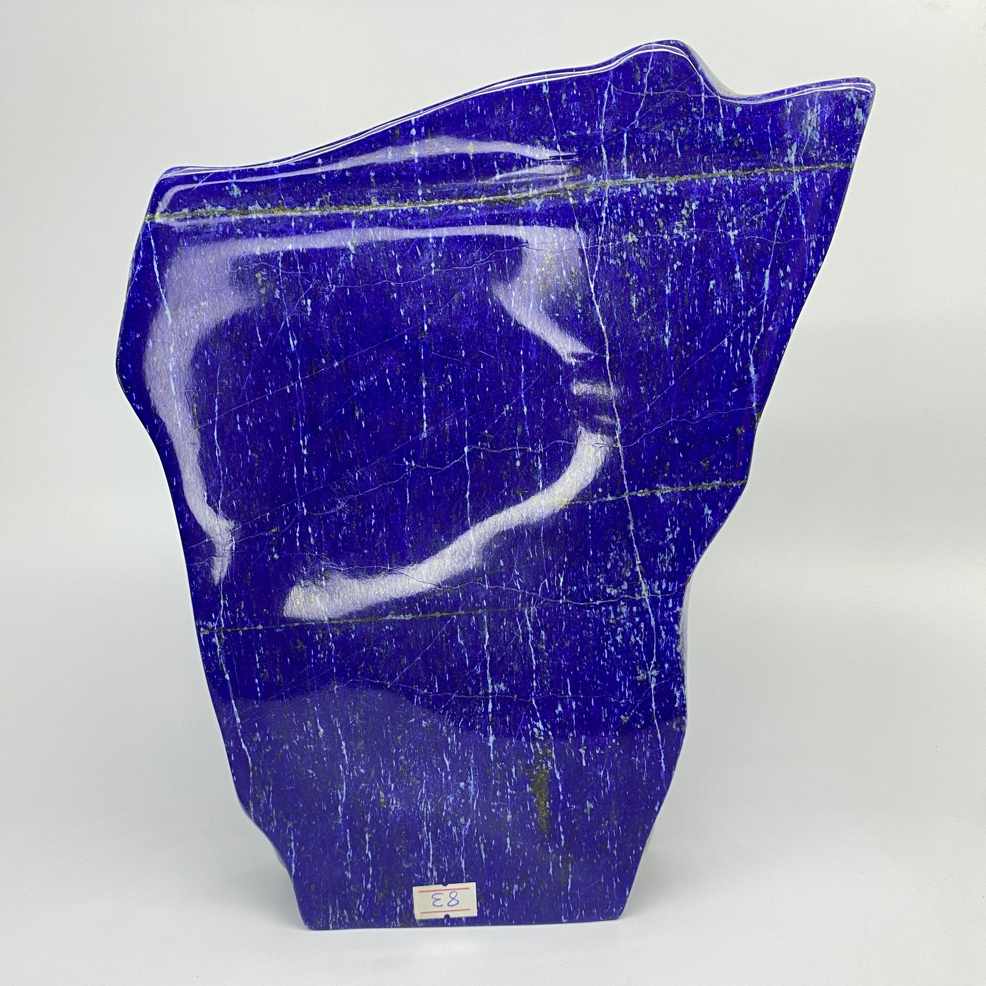Lapis Lazuli, Lazurite, Afghanistan Minerals, Polished Gemstone, Royal Blue Lapis, Pyrite Inclusions, Lapis Block, Display Specimen