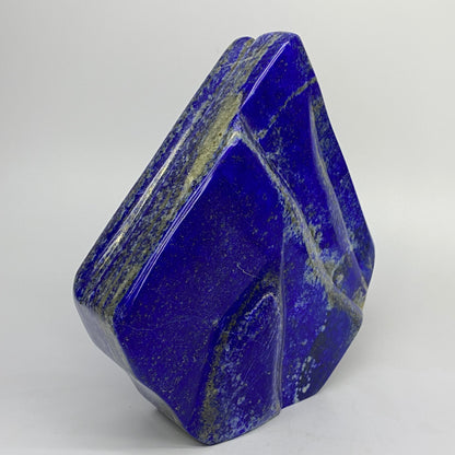 Lapis Lazuli, Lazurite, Afghanistan Minerals, Polished Gemstone, Royal Blue Lapis, Pyrite Inclusions, Lapis Block, Display Specimen