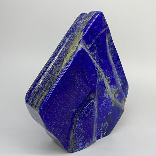 Lapis Lazuli, Lazurite, Afghanistan Minerals, Polished Gemstone, Royal Blue Lapis, Pyrite Inclusions, Lapis Block, Display Specimen