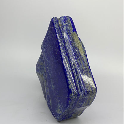 Lapis Lazuli, Lazurite, Afghanistan Minerals, Polished Gemstone, Royal Blue Lapis, Pyrite Inclusions, Lapis Block, Display Specimen