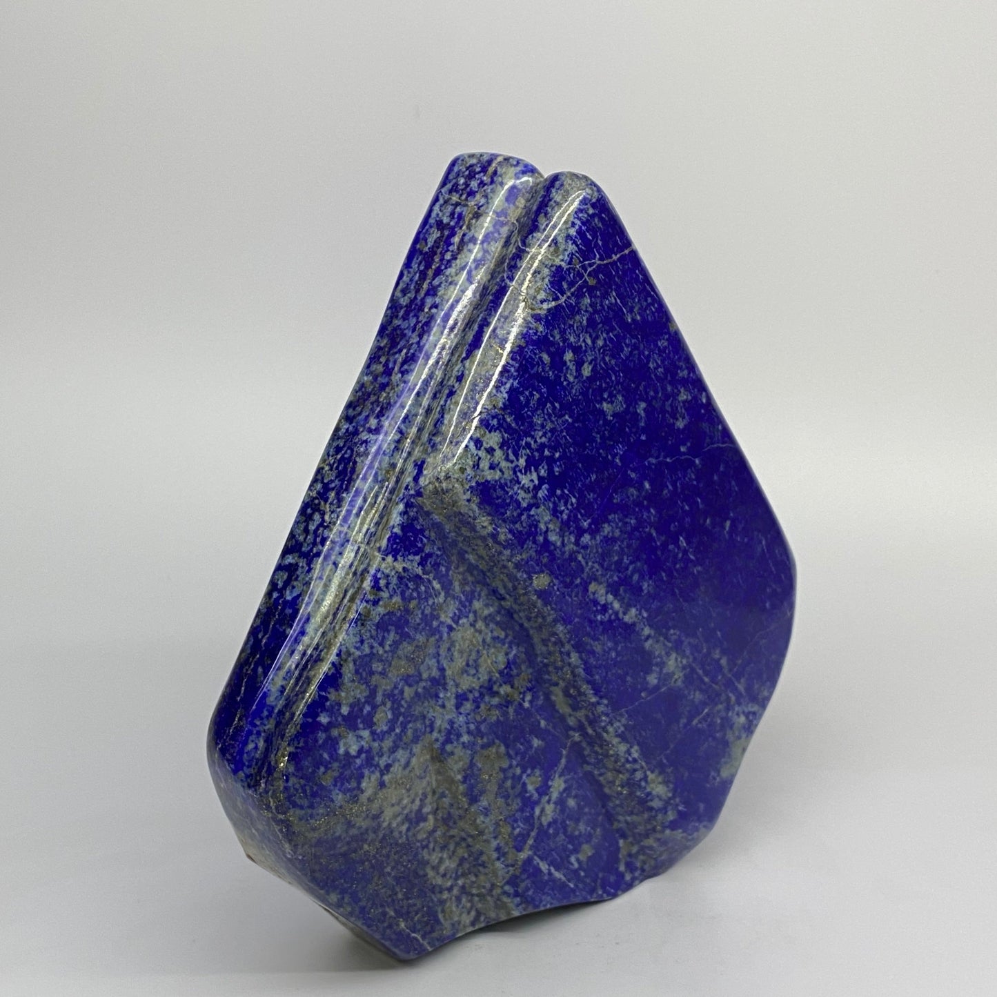 Lapis Lazuli, Lazurite, Afghanistan Minerals, Polished Gemstone, Royal Blue Lapis, Pyrite Inclusions, Lapis Block, Display Specimen