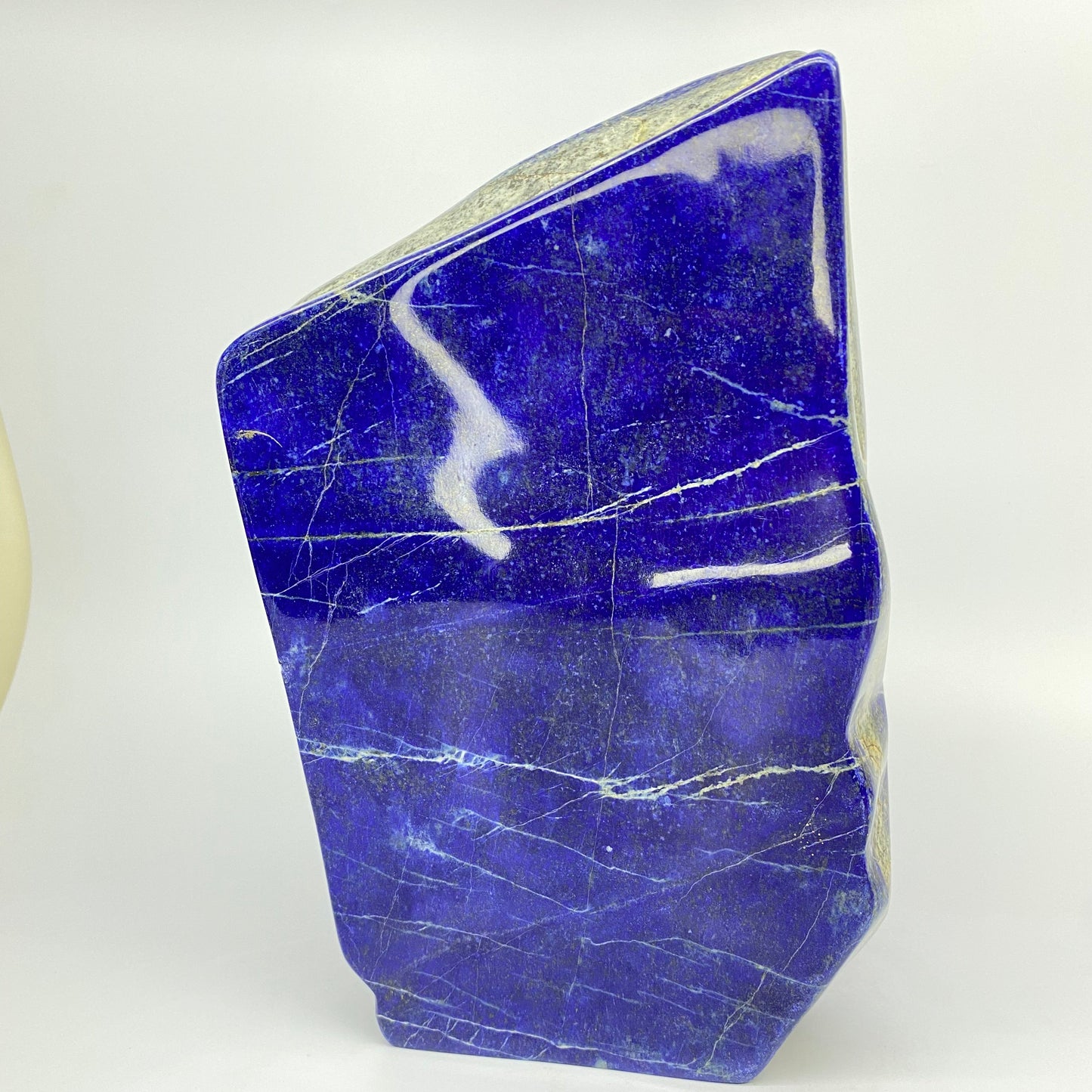 Lapis Lazuli, Lazurite, Afghanistan Minerals, Polished Gemstone, Royal Blue Lapis, Pyrite Inclusions, Lapis Block, Display Specimen